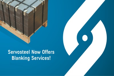 Servosteel now offers blanking services!