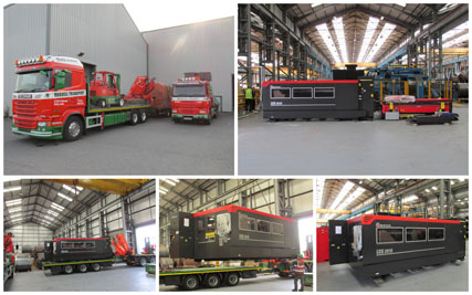 Servosteel Laser Cutting Machine Arrives